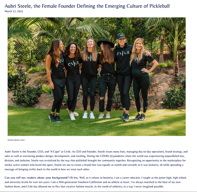 Fem Founder: Aubri Steele