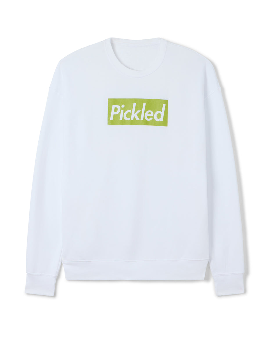 Let's Get #Pickled Women's Super Soft Crew Sweatshirt