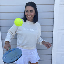 Load image into Gallery viewer, Play Nicely - Raglan Crew Crop
