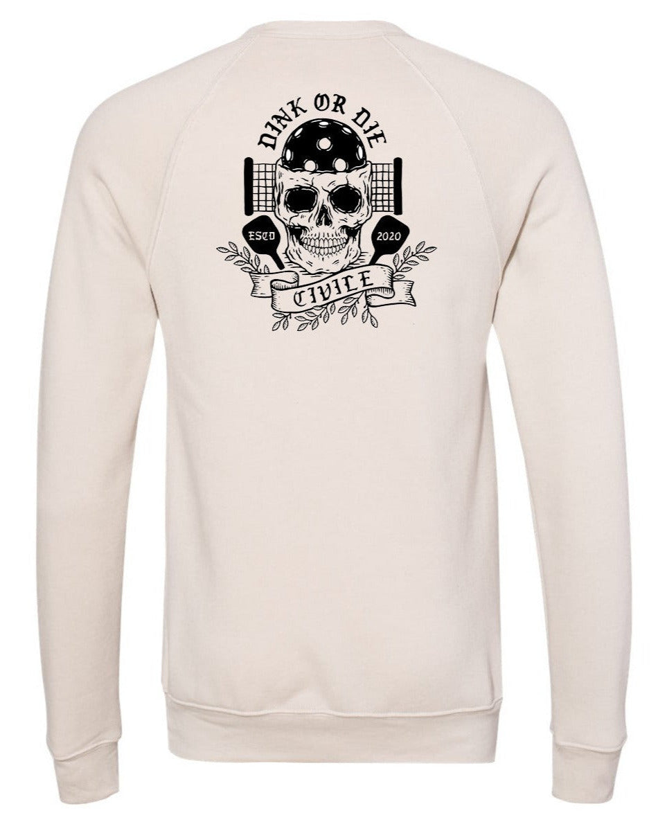 Dink or Die Raglan Soft Crew