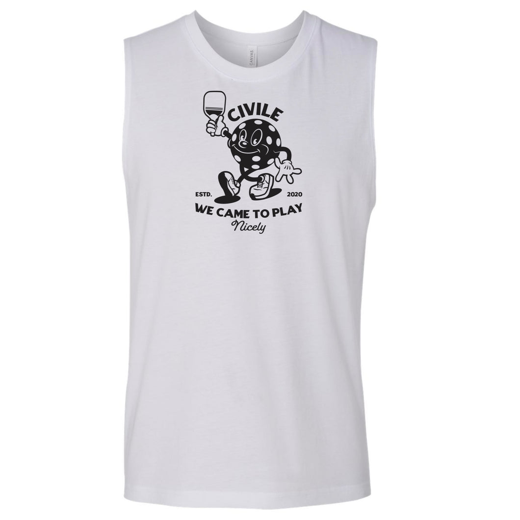 Just Dinky Cotton Muscle Tank