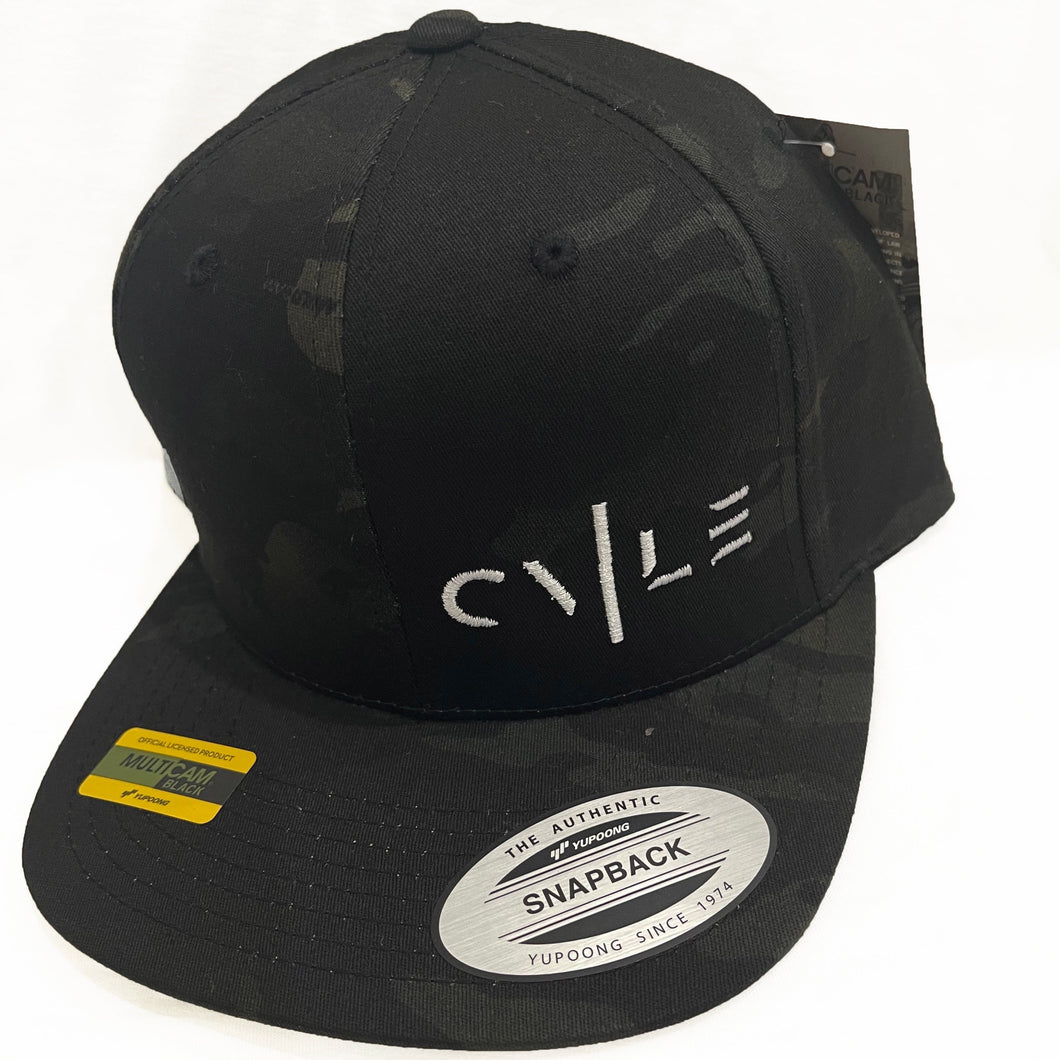 Grilled Camo Represent Hat - Embroidered