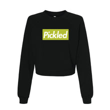 Load image into Gallery viewer, Let&#39;s get #Pickled - Raglan Crew Crop
