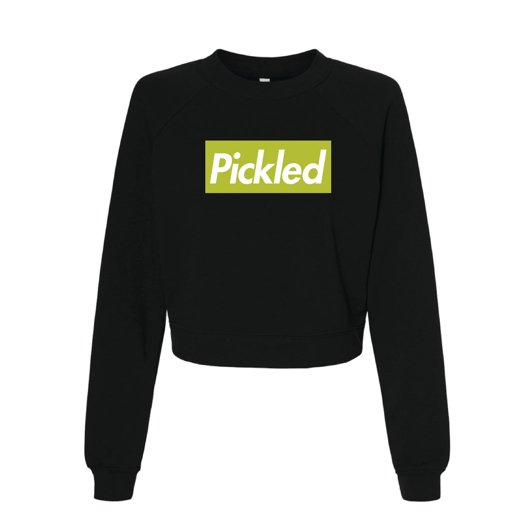 Let's get #Pickled - Raglan Crew Crop